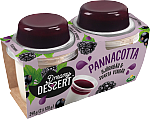 Pannacotta björnbär svarta vinbär 240 g