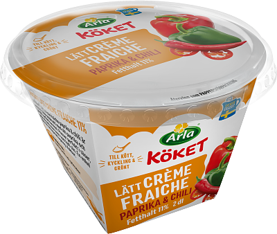 Arla Köket® Lätt crème fraiche papr chili 11% 2 dl