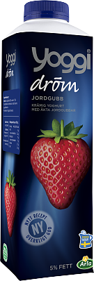 Yoggi® Dröm yoghurt jordgubb 1000 g