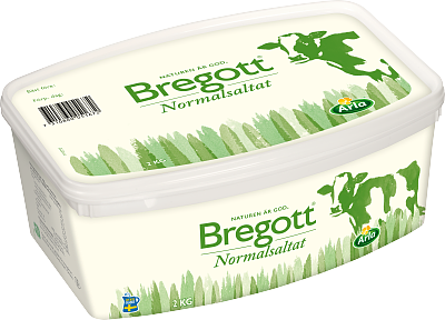 Bregott® Normalsaltat smör & rapsolja 2.0 kg