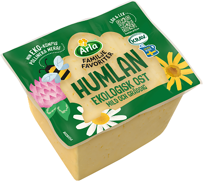 Arla® Familjefav Humlan Ekologisk ost ca 1.2 kg