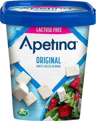 Apetina® Laktosfri vitost tärnad i lake 10% 200 g