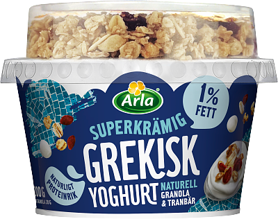 Arla® Grekisk yoghurt med granola 200 g