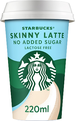 Starbucks® Skinny Latte kaffedryck 220 ml