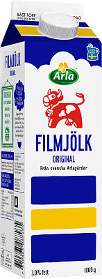 Arla Ko® Filmjölk 3% 1000 g