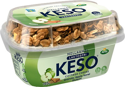 KESO® LF Cottage ch mellanm äpp kan 3,5% 145 g