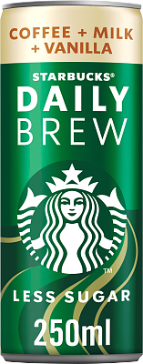 Starbucks® Daily Brew Vanilla 250 ml