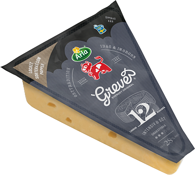 Arla Ko® Grevé® lagrad ost ca 700 g