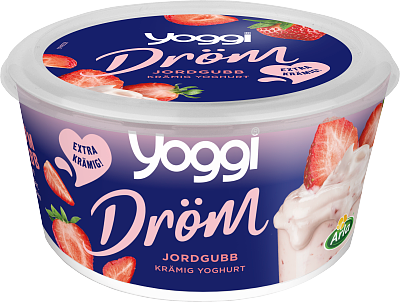 Yoggi® Dröm yoghurt jordgubb 450 g