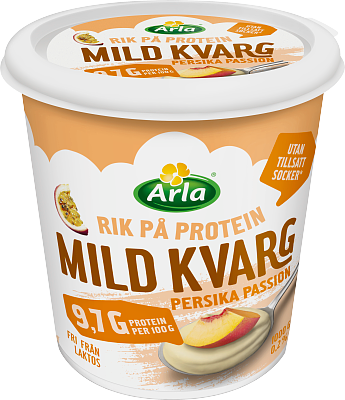 Arla® Mild kvarg persika&passion 0,2% 1000 g