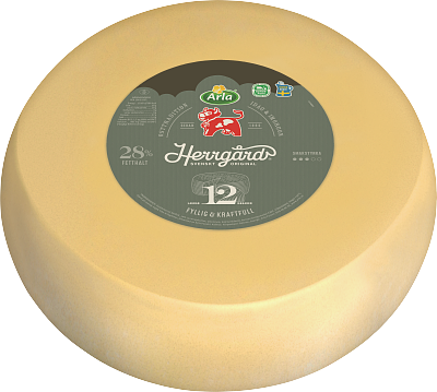 Arla Ko® Herrgård® lagrad ost ca 12.9 kg