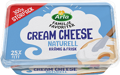 Arla® Familjefav Cream cheese Naturell 300 g