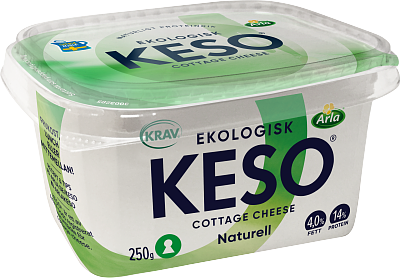 KESO® Eko cottage cheese 4% 250 g