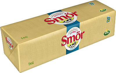 Svenskt Smör från Arla Osaltat 82% smör 1000 g