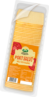 Arla® Familjefav Port Salut skivad ost 750 g