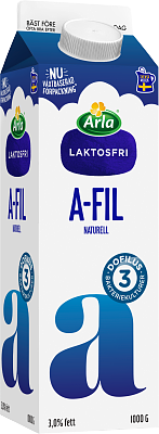Arla® Laktosfri A-fil Plus Dofilus 3% 1000 g