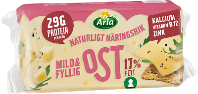 Arla® Mild & Fyllig ost 17% ca 310 g