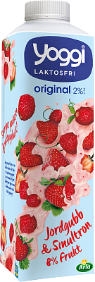 Yoggi® Original LF yoghurt jordg & smultr 1000 g
