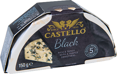 Castello® Black blåmögelost 150 g