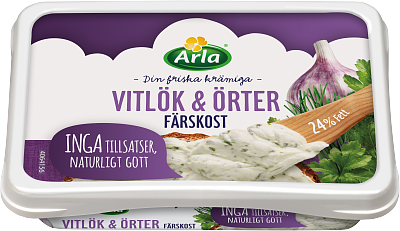 Arla® Färskost Vitlök & Örter 150 g