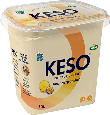 KESO® Cottage cheese ananas passion 2,9% 500 g