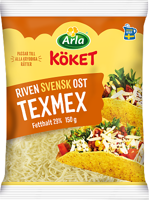 Arla Köket® Riven ost texmex 29% 150 g