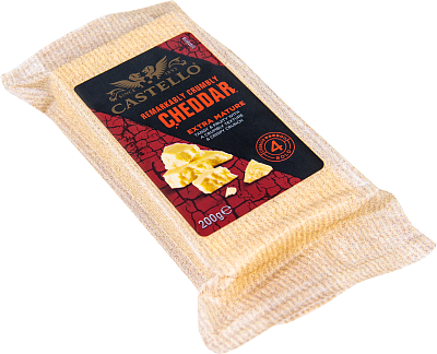 Castello® Extra mature cheddar lagrad hårdost 200 g