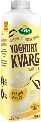Arla® Yoghurtkvarg vanilj 1000 g