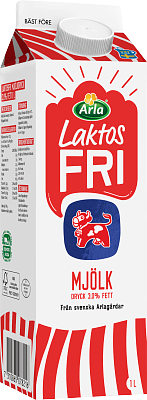 Arla Ko® Laktosfri standardmjölkdryck 3,0% 1 l