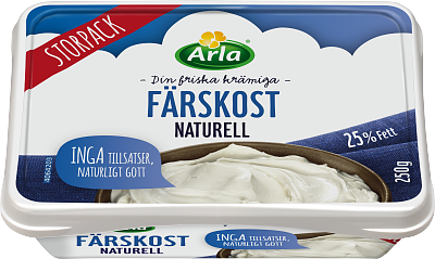 Arla® Färskost Naturell 250 g