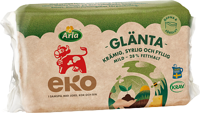 Arla Ko® Ekologisk Glänta eko ost ca 500 g