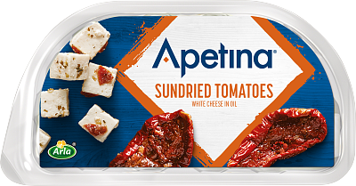 Apetina® Vitost tärnad i olja solt tomat 21% 100 g