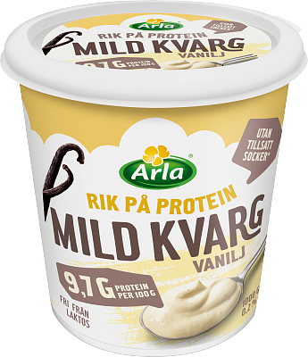 Arla® Mild kvarg vanilj 0,2% 1000 g