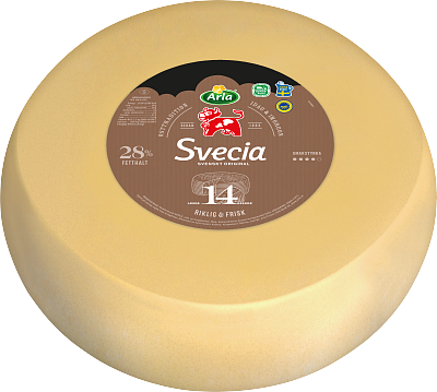 Arla Ko® Svecia lagrad ost ca 13.0 kg