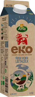 Arla Ko® Ekologisk Färsk lättmjölk 0,5% 1 l