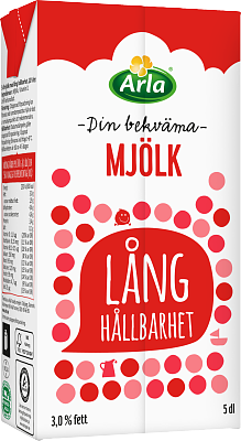 Arla® Mjölk med lång hållbarhet 3% 0.5 l