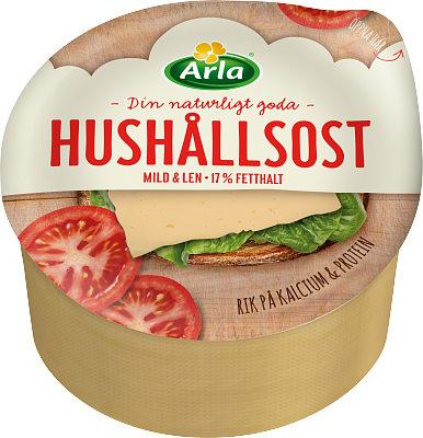 Arla® Hushålllsost 17% ca 1.1 kg