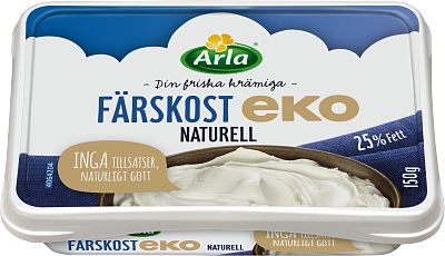 Arla® Färskost Naturell ekologisk 150 g