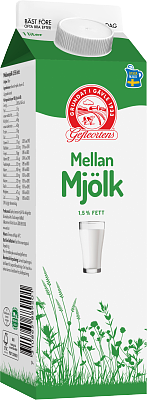 Gefleortens® Mellanmjölk 1,5% 1 l