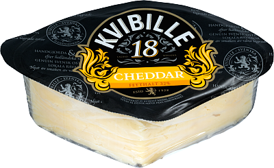 Kvibille® Cheddar 18 mån hårdost ca 500 g